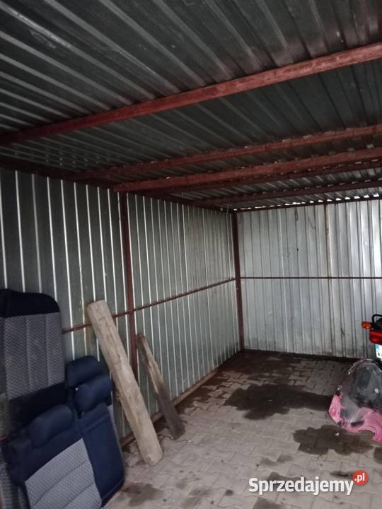 Garaz Blaszany 8X4 3 Zamki Schowek do ogrodka