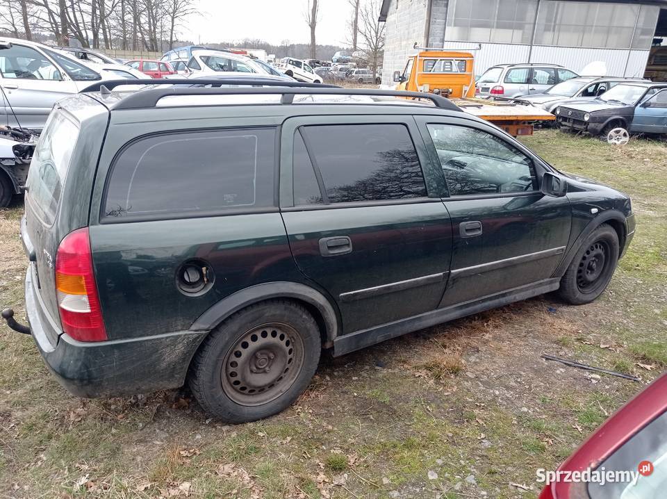 Opel Astra G 16 Kombi Benzyna 62 kW 2001 r dawca Szklarka Myślniewska
