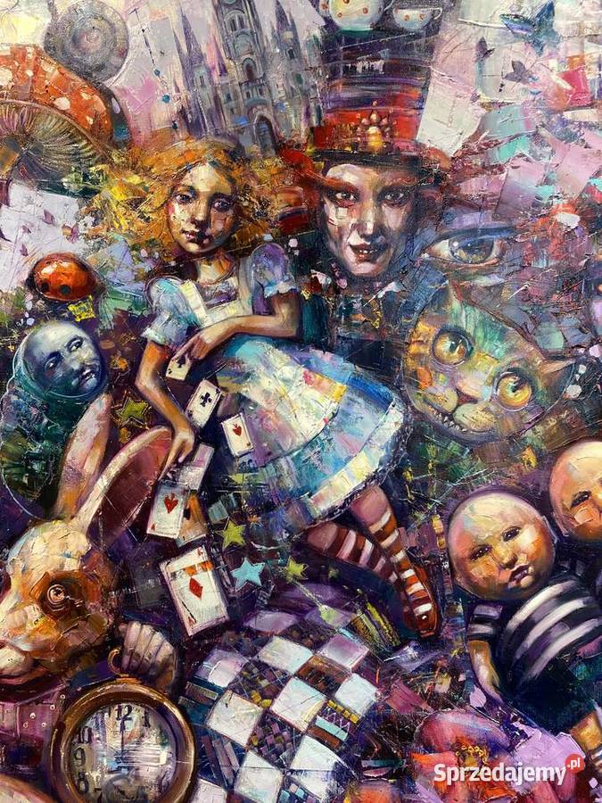 Pitsko Giennadij Alisa 100x100 obraz olejny pomorskie Rumia