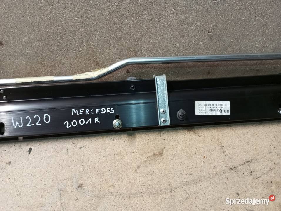 MERCEDES S W220 220 ROLETA TYL ELEKTRYCZNA małopolskie Tarnów