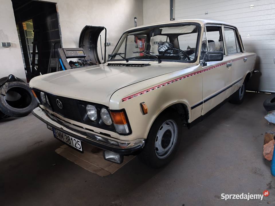 Fiat 125p M R Skrzynią 5 88 Rok produkcji 1988 125p łódzkie Aleksandrów Łódzki