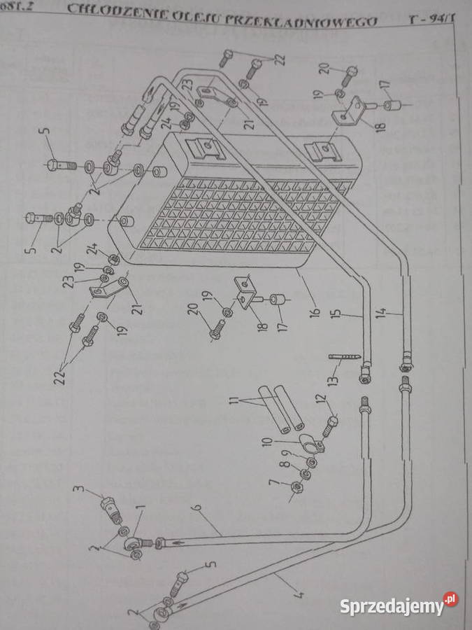 Katalog części zamiennych URSUS 1934 1734 mazowieckie Warszawa