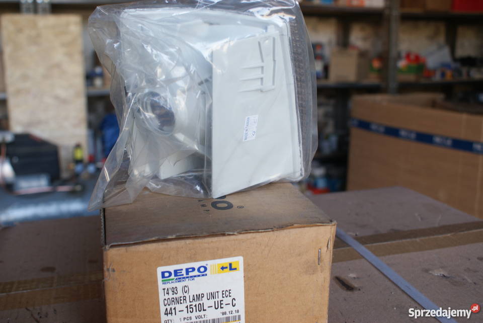 Lampa kierunkowskazu przód L przezroczysty VW