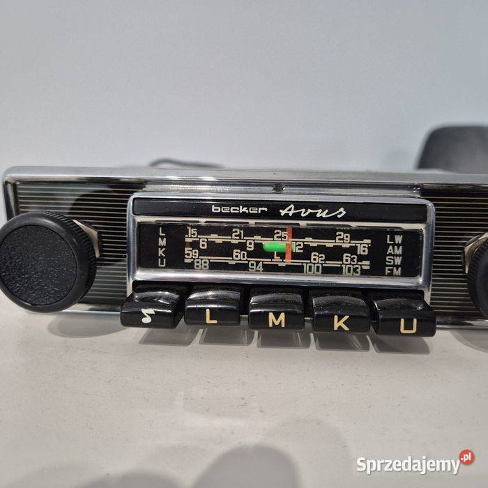 Kolekcjonerskie radio Becker Avus lmku 260
