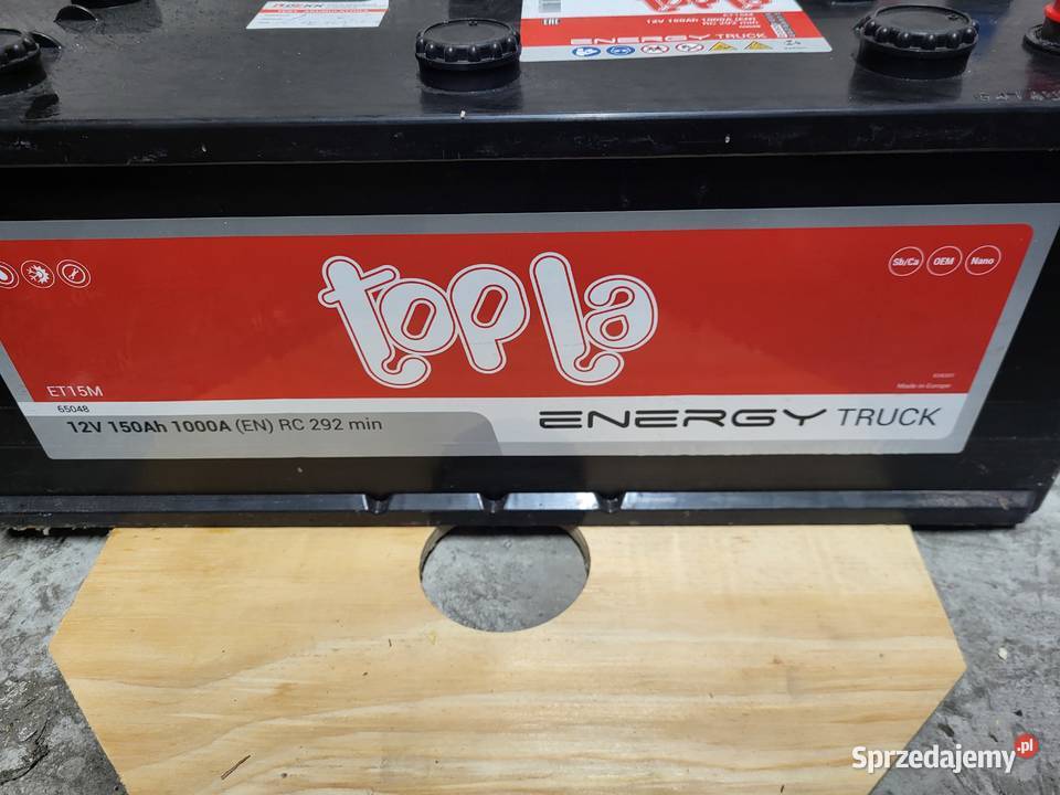 Sprzedam Akumulator Topla Energy Truck 12V 150Ah łódzkie Łódź
