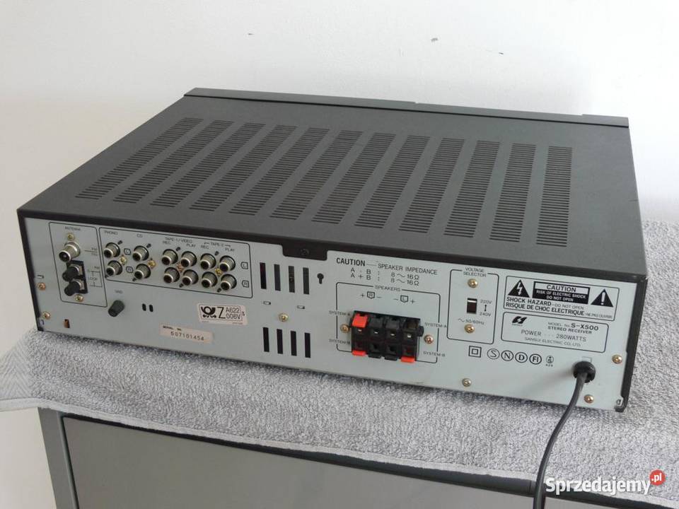 Amplituner Sansui SX500 sprawny 280 wat WYSYŁKA Elektronika