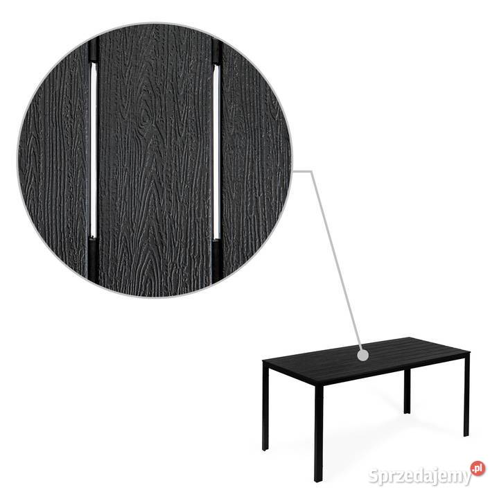 Stół ogrodowy 6osobowy 156x78 polywood meble na