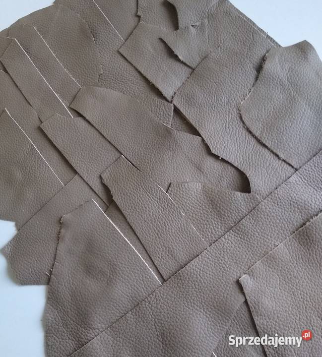 Skóra 525 g Licowa Włoska średnie i małe kawałki Gdańsk