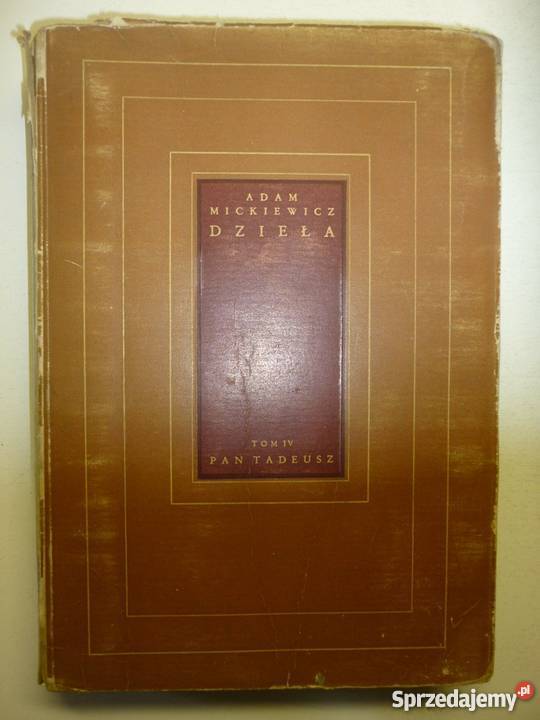PAN TADEUSZ ADAM MICKIEWICZ Płock