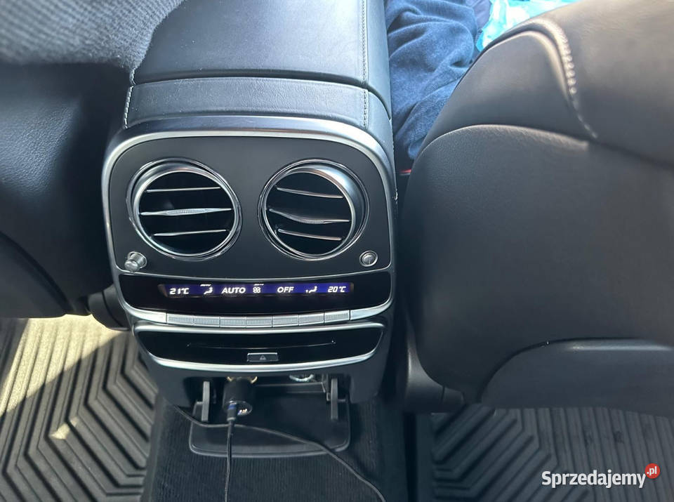 Mercedes S klasa 350d 4matic Long bezwypadkowy Rok produkcji 2017 Klasa S Raszyn