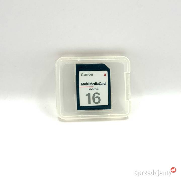 Karta pamięci Canon 16 MB Pozostałe Warszawa
