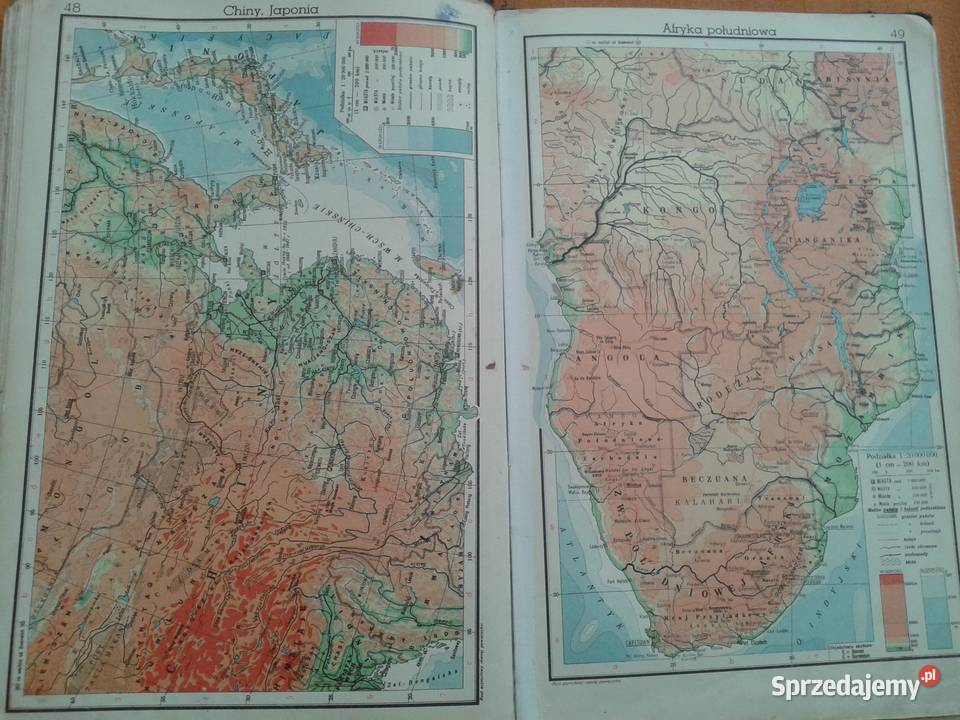 Atlas Geograficzny Eugeniusz ROMER Łódź