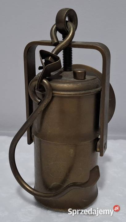 Lampka górnicza karbidowa 82x7x16 923g Kolekcje Kolekcje