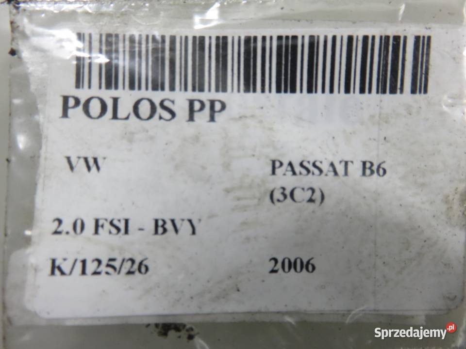 PÓŁOŚ PRAWA PRZEDNIA VW PASSAT B6 20 FSI