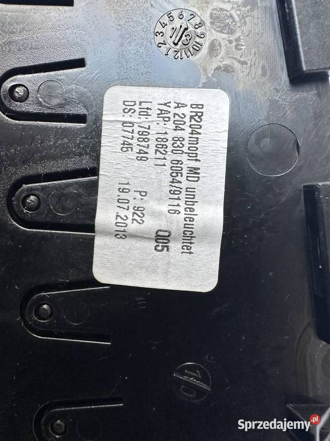 KRATKA NAWIEWU ŚRODKOWA MERCEDES C KLASA W204 Sulęcin