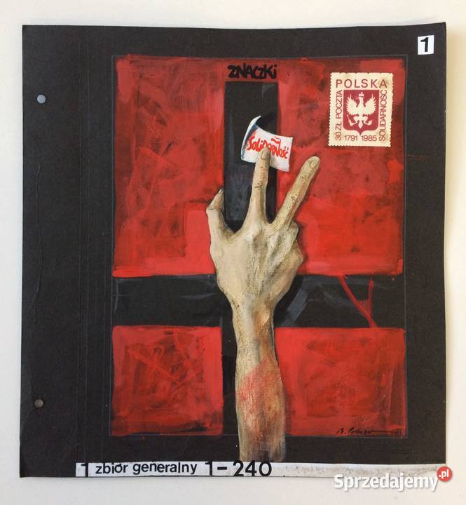 Bolesław Polnar ilustracje do zbioru znaczków Opole