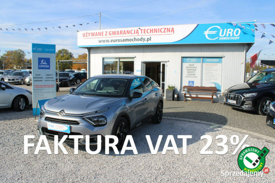 Citroen C4 SHINE 15D Skóra Salon Polska netto Rok produkcji 2021 Warszawa