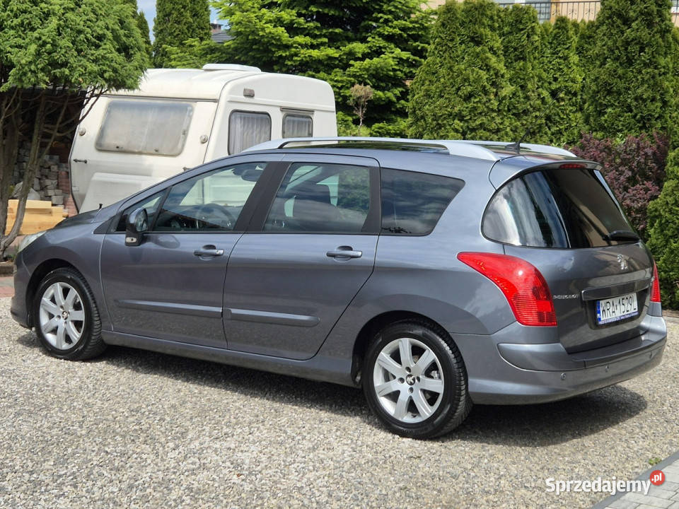 Peugeot 308 SW SW Przebieg 184 16HDI 2011r Ledy Motoryzacja mazowieckie Radom