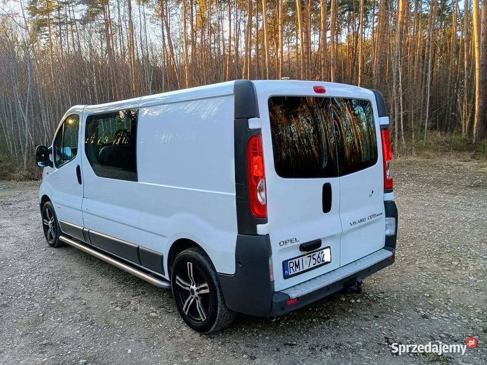 Vivaro 20 CDTI Dubel Kabina Brygadówka Klima Mielec sprzedam