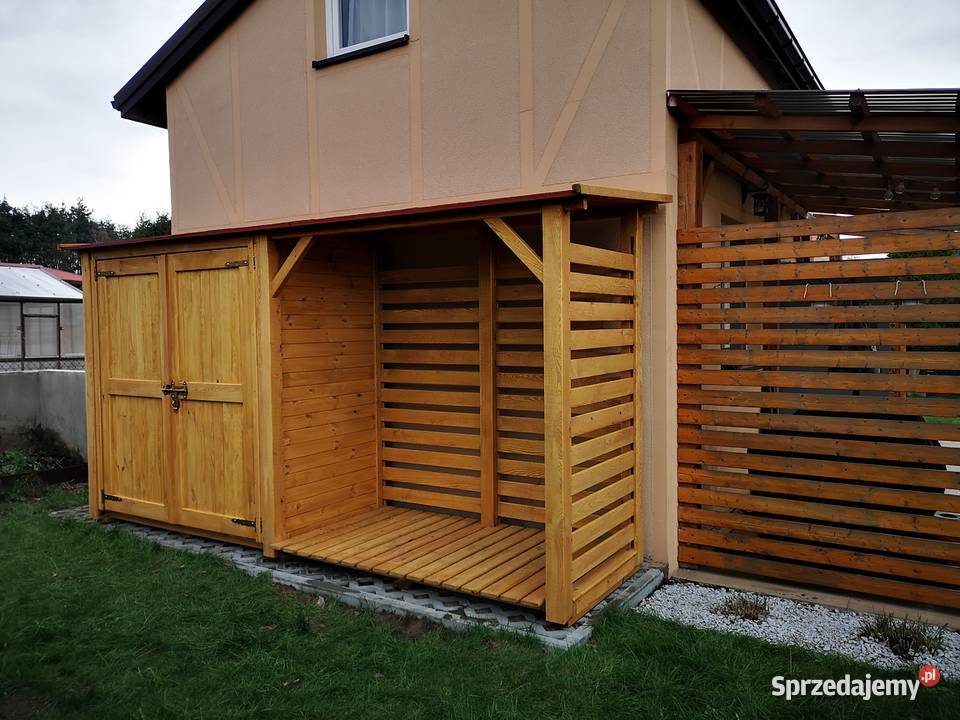 Drewutnia 2 x 11m domek narzędziowy 2 x 11m z Kalety