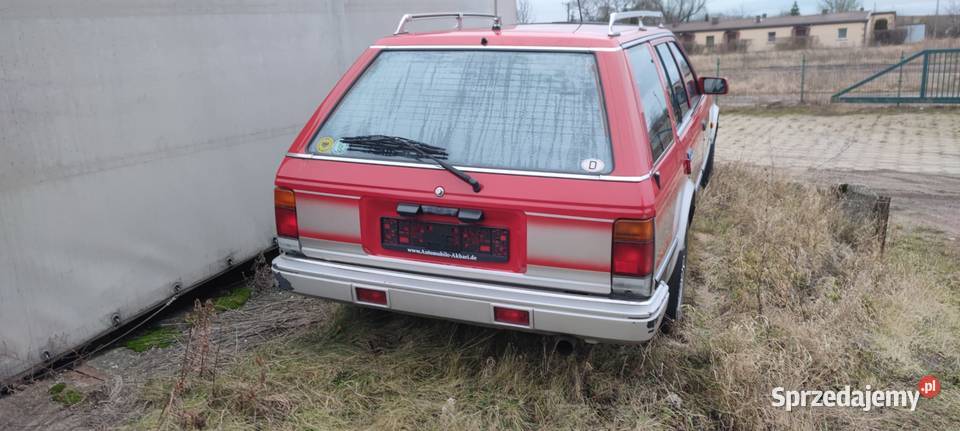 Nissan Bluebird 20 2 gaźniki wersja specjalna benzyna pomorskie Gdańsk