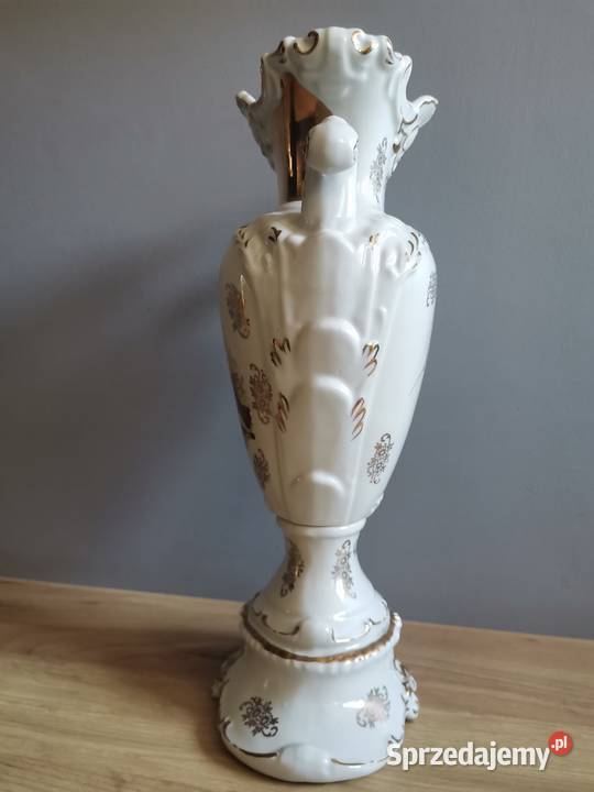 Stary duży unikatowy wazon porcelana Janina Katowice