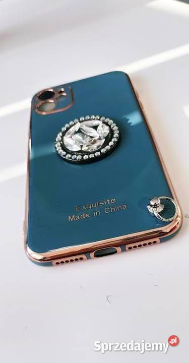 Etui case na Iphone 11 podstawka z kryształami mazowieckie Warszawa