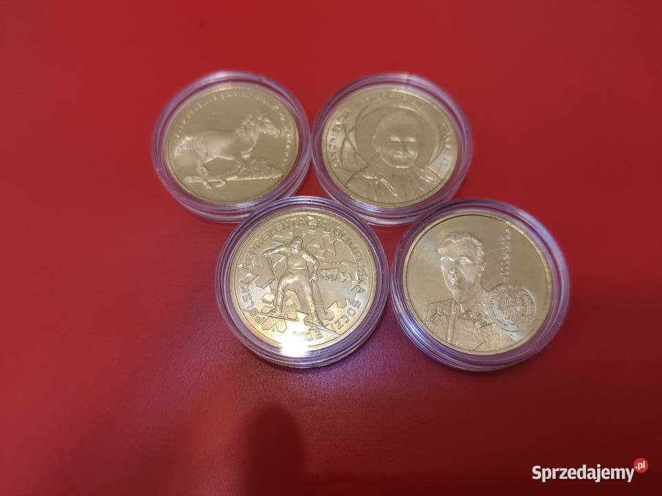 2014r 2 GN komplet 4 monety pomorskie Lębork