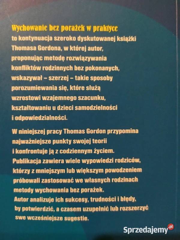Wychowanie bez porażek w praktyce Gordon Thomas Otwock