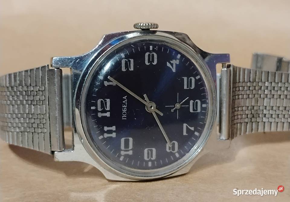 Zegarek Męski Pobieda 15 JEWELS 2602 fioletowy opolskie Opole sprzedam