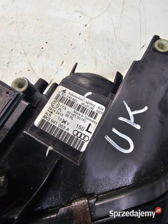 REFLEKTOR LEWY PRZÓD AUDI A4 B8 8K0941003A OK Przystajń