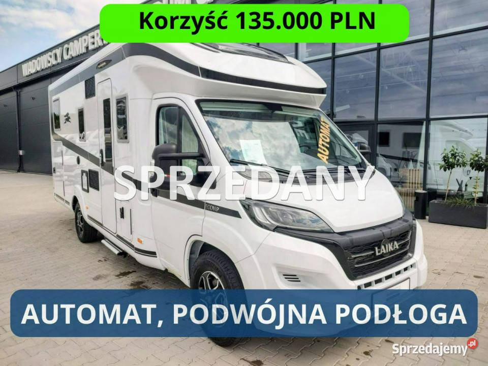 samochody kempingowe Laika EcoVip L 4009 ręki małopolskie Gaj
