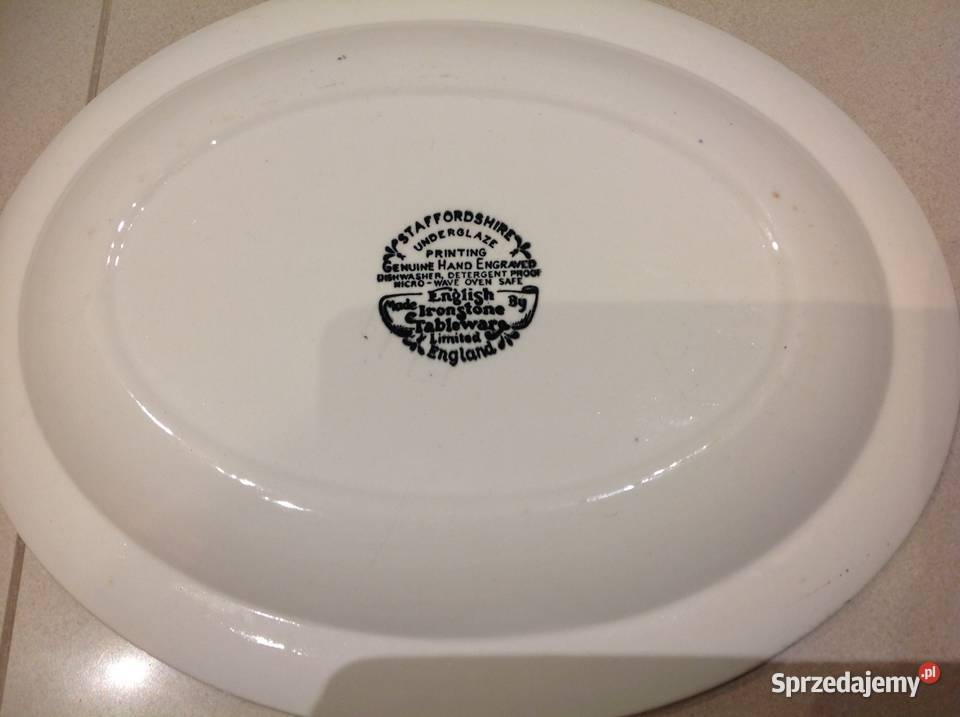 Półmisek Angielski Porcelana English Ironstone Nowa Sól