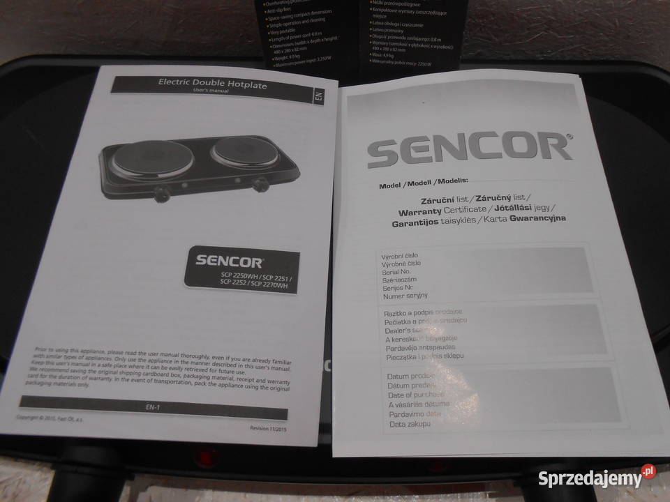 Kuchenka Elektryczna Dwupłytowa Katowice