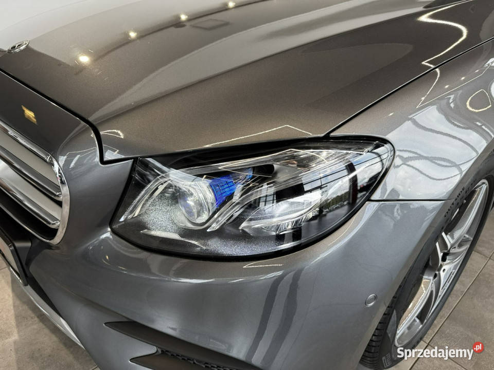 Mercedes E 220 T 20d 195 automat 4matic 2020 r tempomat małopolskie Myślenice
