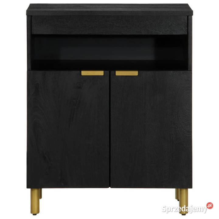 Szafka czarna 60x33x75 materiał drewnopochodny Warszawa sprzedam