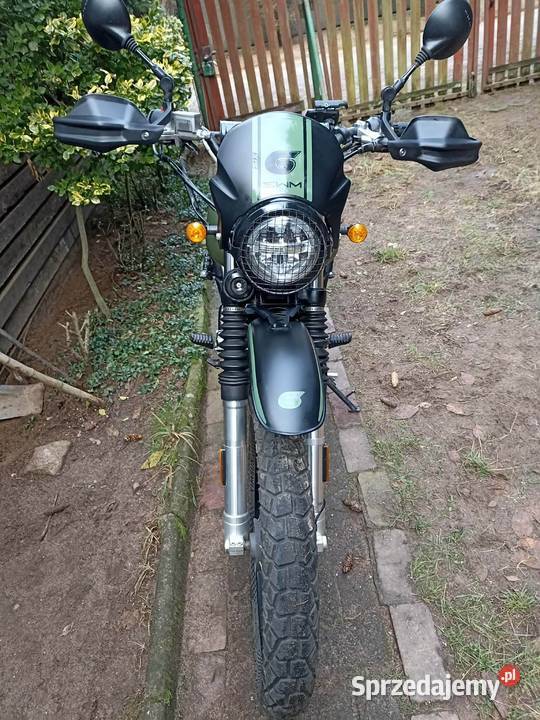 SWM SIX 500 6200 stan lekki scrambler bagażnik Stęszewko
