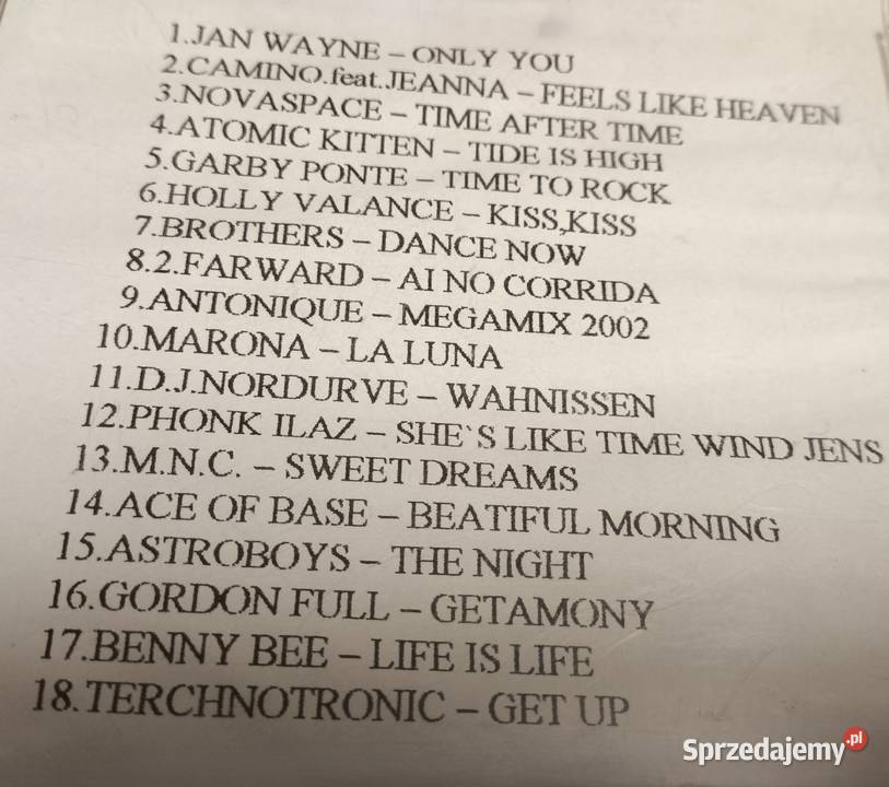 Składanka Disco Dance Remix 4cd Mark ohSnapAce Gliwice