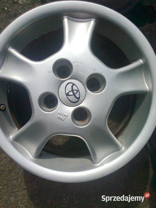 felgi aluminiowe 14 Toyota Corolla Yaris podkarpackie Jarosław sprzedam