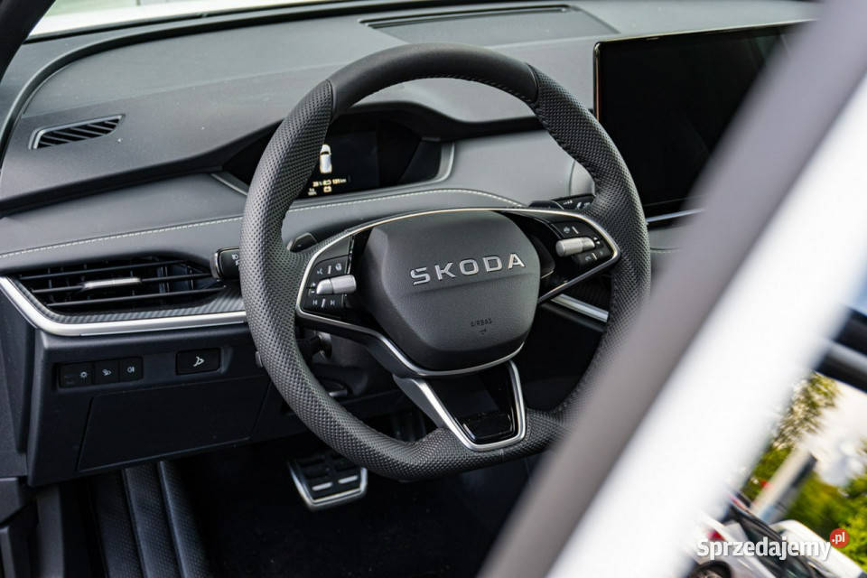 koda Enyaq Coupe Sportline 85 82 kWh 285 czujnik deszczu łódzkie Łódź