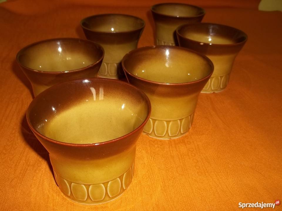 Filiżanki ceramiczne Tułowice pucharki Łódź