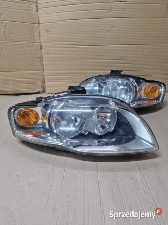 Audi a4 b7 lampy przód lampa lewy przód prawy Złotoryja
