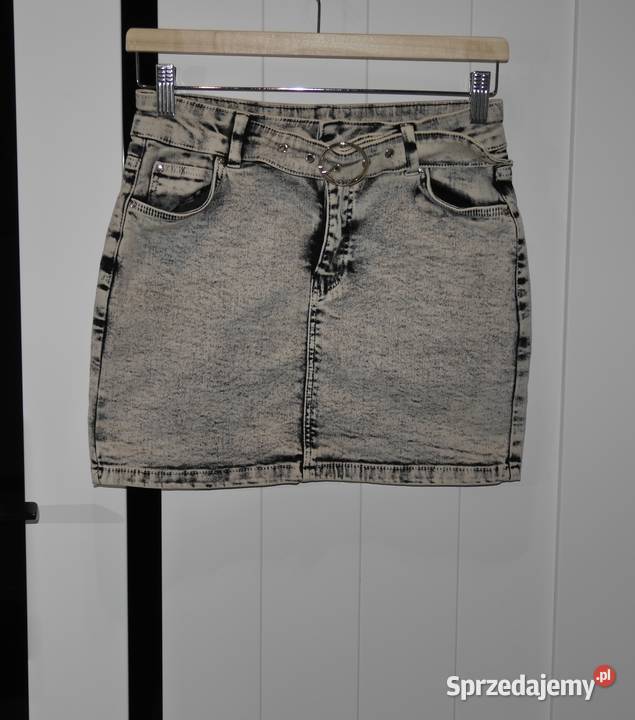 Bershka świetna spódnica pasek 36 S Bershka Wrocław