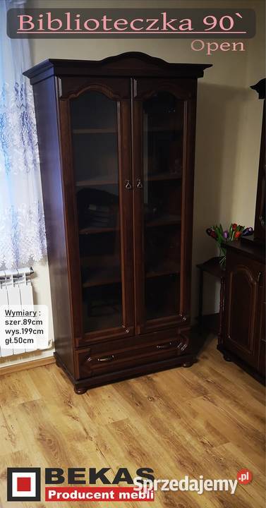 Styl nowa Biblioteczka 90 Clasik Bekas Dąb Złoty 90cm małopolskie Zakopane