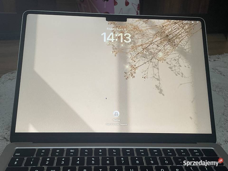 Sprzedam macbook air 13 512gb 16ram starlight 16GB Apple Ostrów Mazowiecka