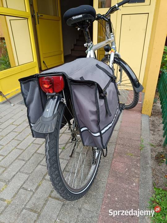 Torba rowerowa podwójna na bagażnik 25l Gdynia