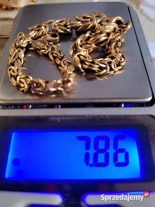 Złota bransoletka 585