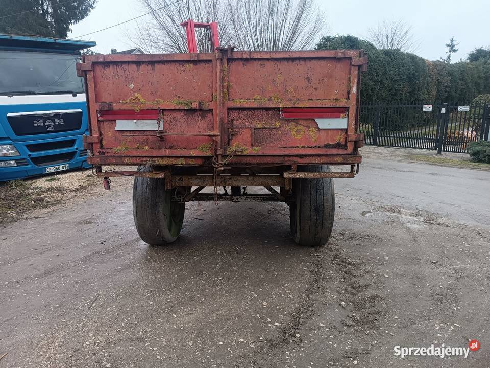 Przyczepa skorupowa wywrotka nieuszkodzony Busko-Zdrój sprzedam