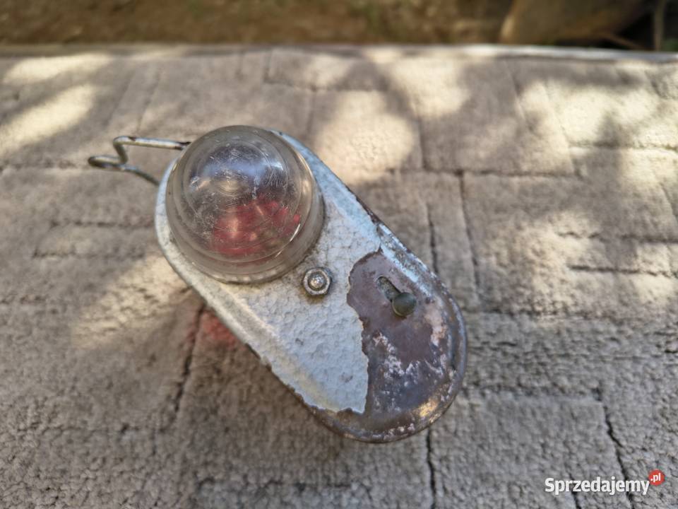 Zabytkowa lampka wozu konnego PRL Vintage Pozostałe sprzedam