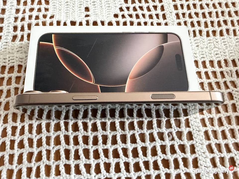 IPhone 16 Pro 256GB Gold stan bateria 98 kpl Brzozów